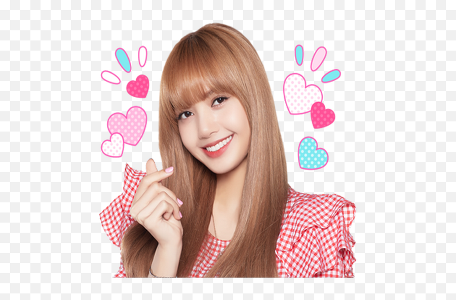 Korean Idol Sticker For Whatsapp - Stickers De Blackpink Lisa Emoji,Wemoji