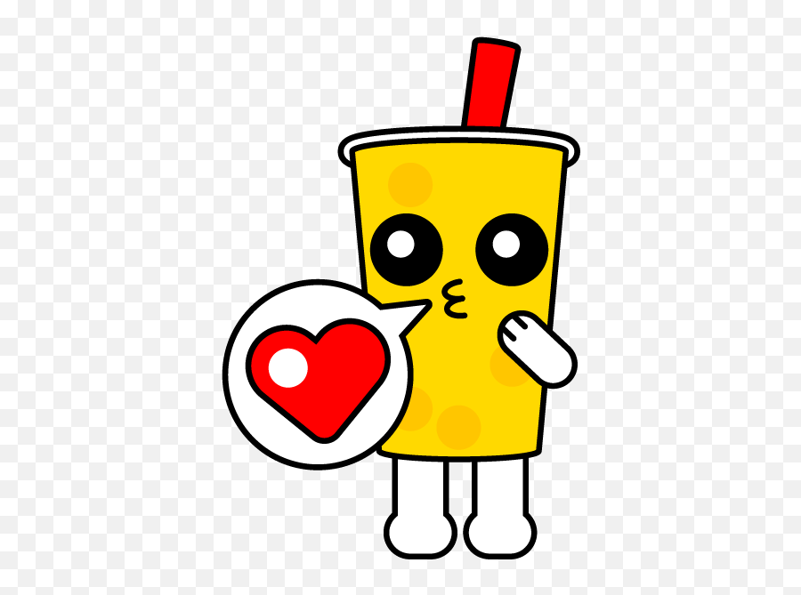 Kissing Boba Bob Clipart - Clip Art Emoji,Boba Emoji