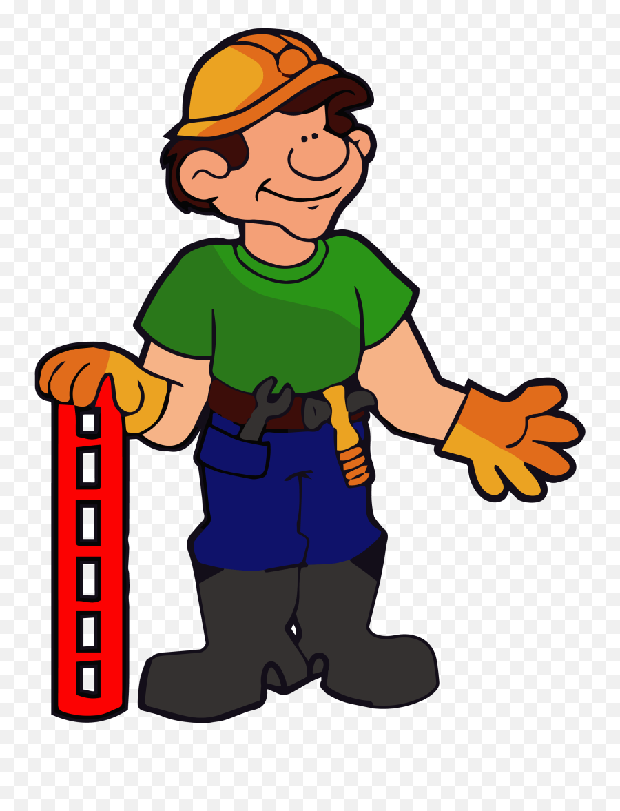 Transparent Construction Worker Clipart - Transparent Background Construction Worker Clipart Emoji,Builder Emoji