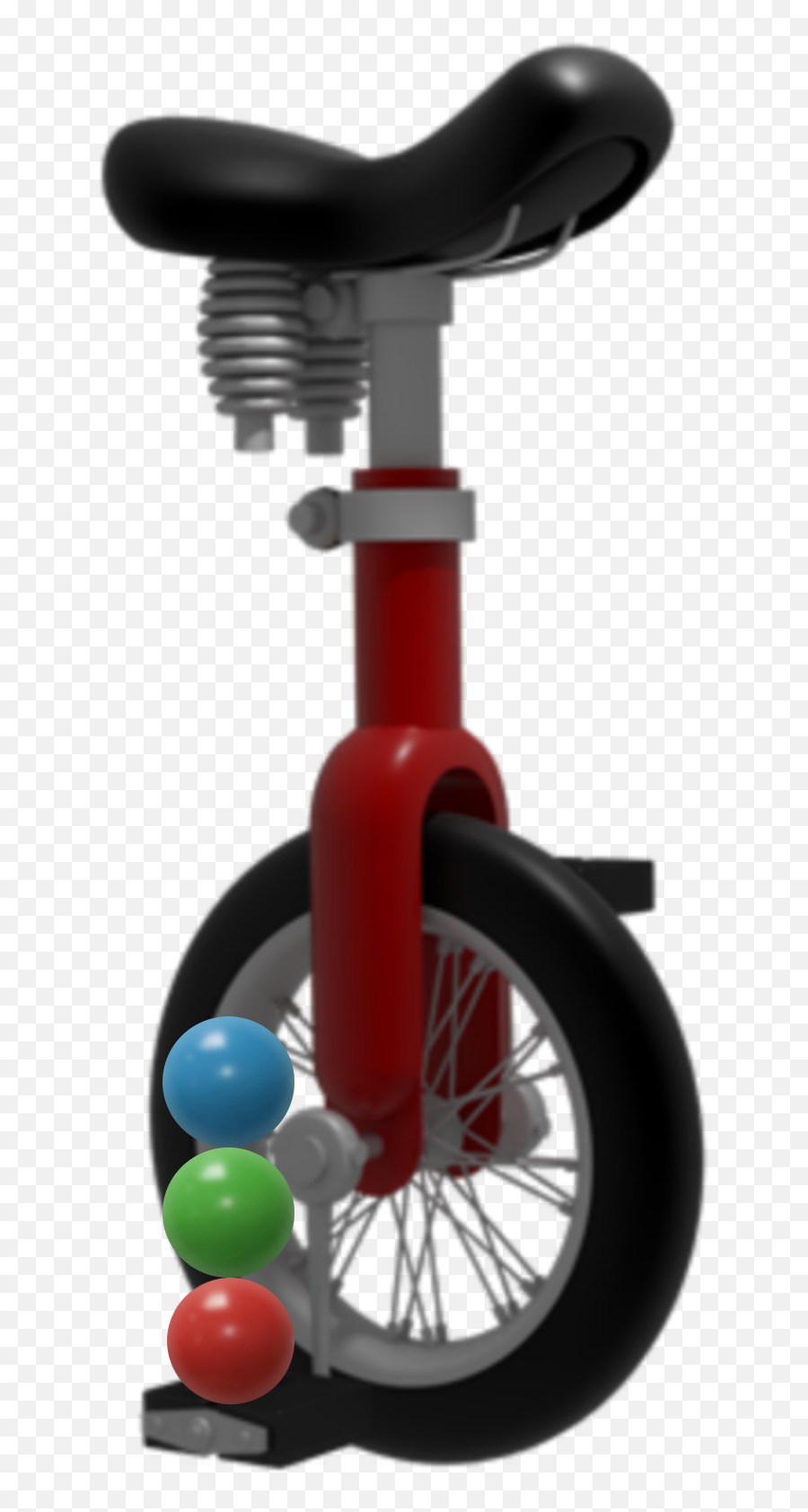 The Newest Unicycle Stickers - Red Unicycle Emoji,Unicycle Emoji