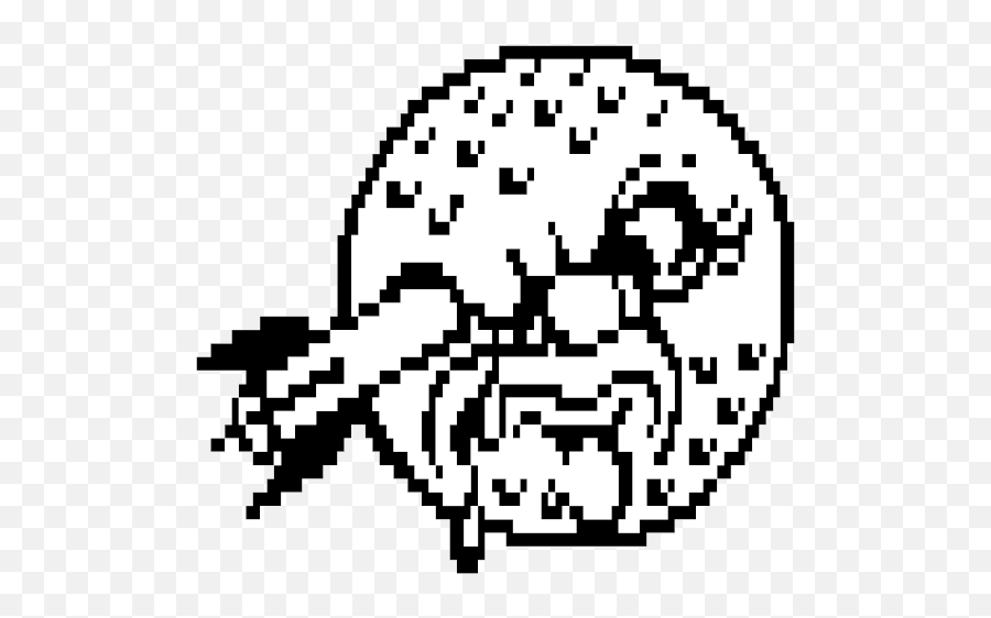 Minipix - Man In The Moon Free Svg Pixel Art Black Emoji,Moon Man Emoji