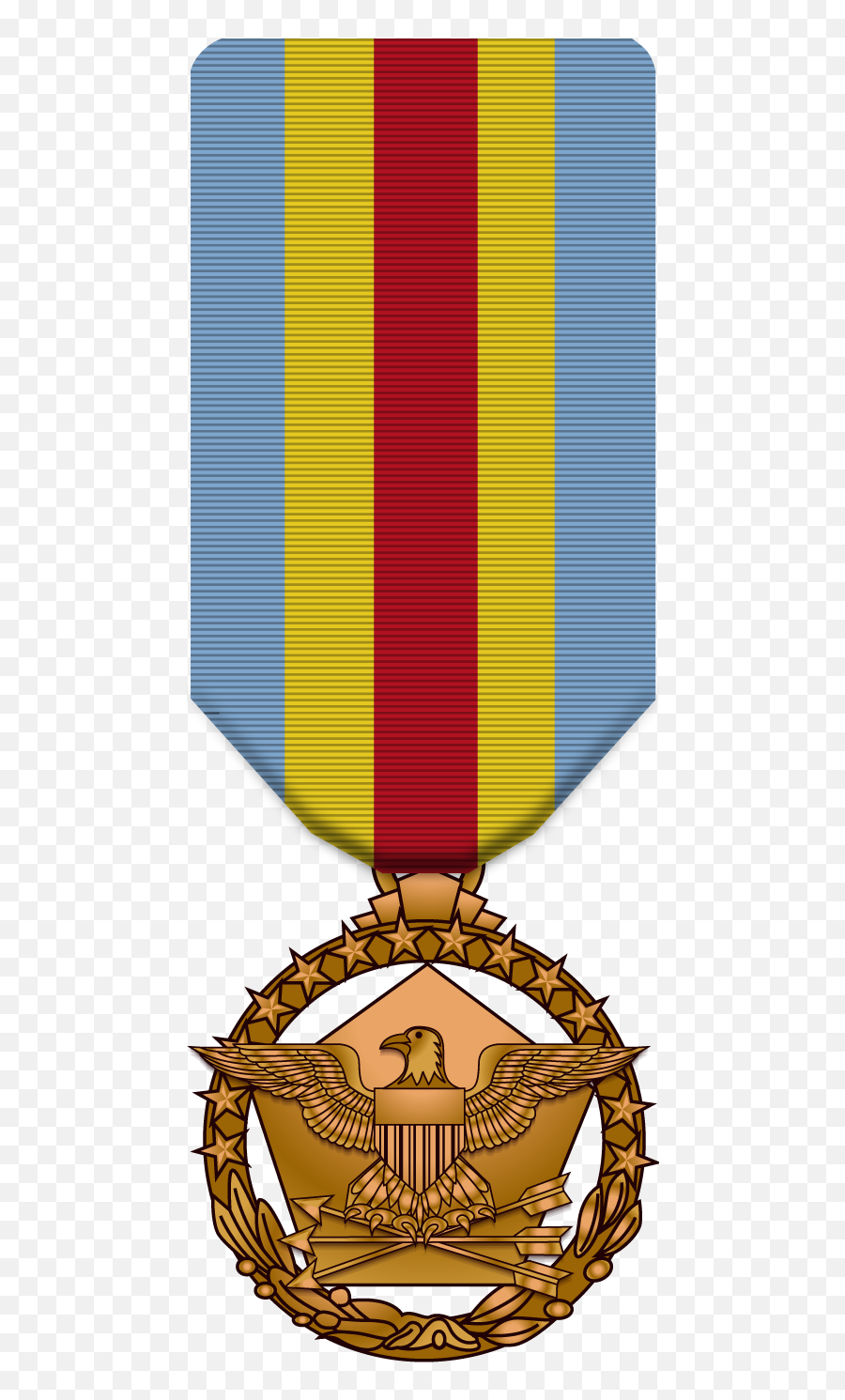 Military Outstanding Volunteer Service - Military Medal Transparent Emoji,Gold Medal Emoji