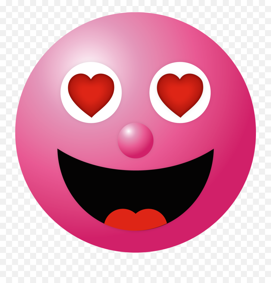 Naughty Emoji - Caritas Felices Con Ojos De Corazon Para Estampar,Bong Emoji