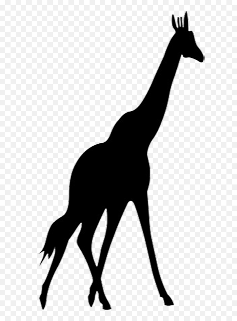 Free Giraffe Transparent Background Download Free Clip Art - Zoo Animal Silhouette Clip Art Emoji,Giraffeemoji.com