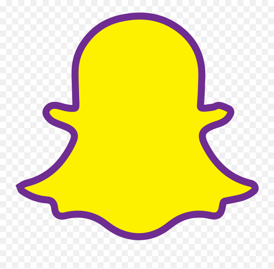 Social Media Snapchat Logo Symbol - Snapchat Icon Emoji,Emoji Symbols Snapchat
