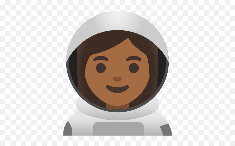 U200d Woman Astronaut Medium - Dark Skin Tone Emoji Happy,Emoji Skin Tones