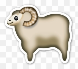 Sheep - Emoji Sheep,Goat Emoji