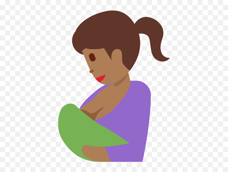 Twemoji2 1f931 - Breastfeeding In Chair Cartoon Emoji,March Emoji