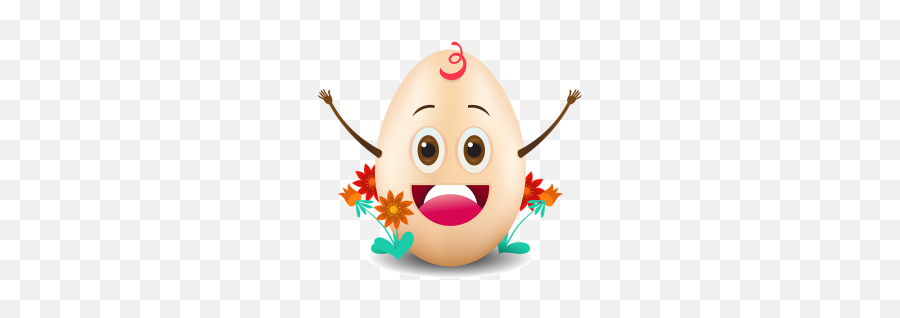 Eggs Vector Cartoon Picture - Qu Trng Hot Hình Emoji,Cracked Egg Emoji