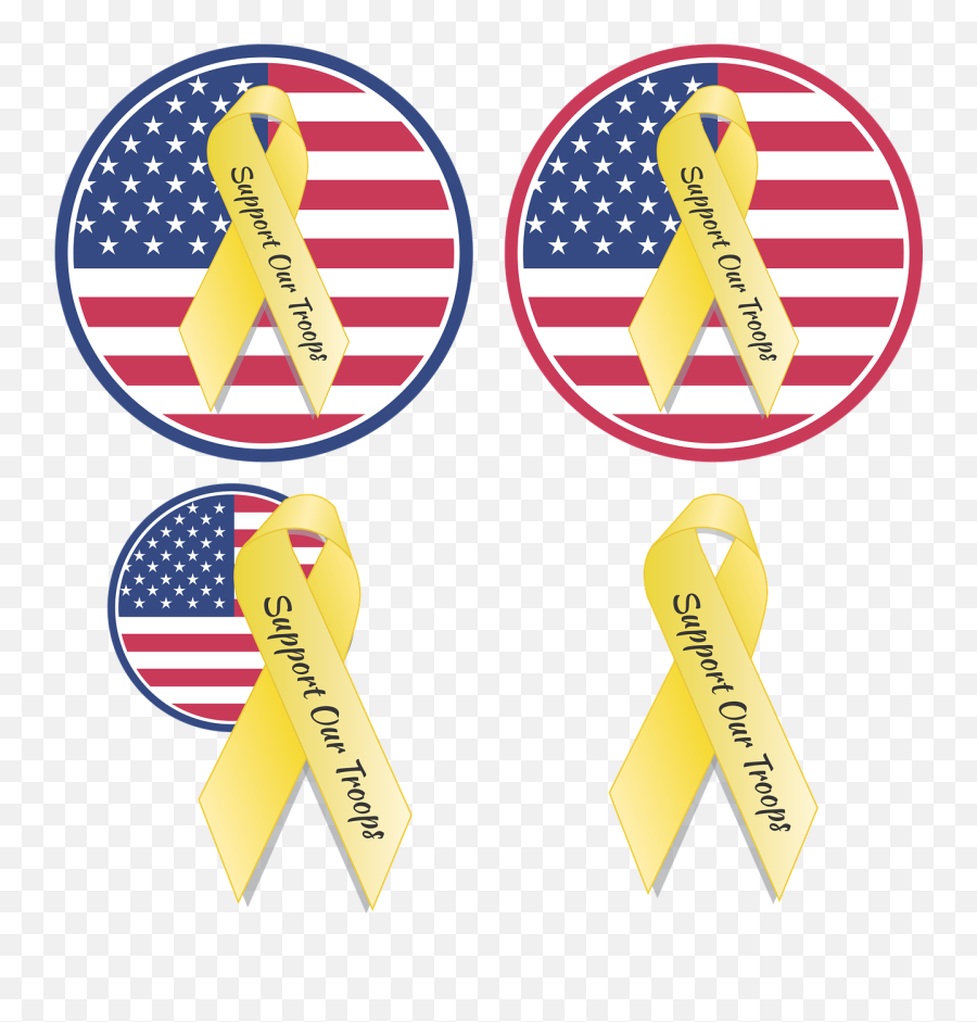 Ribbon Soldier Support Troops Navy - Vector Graphics Emoji,Liberty Bell Emoji