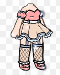 Gacha Aesthetic Peach Cute Outfit - Cartoon Emoji,Peach Emoji Shorts