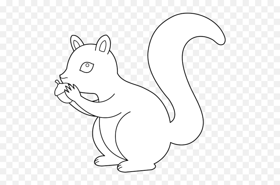 Free Chipmunk Clipart Black And White Download Free Clip - Squirrel Clipart Black And White Png Emoji,Chipmunk Emoji
