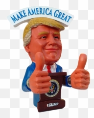 Download HD Trump Thumbs Up Png - Donald Doll Make America Great Again Emoji