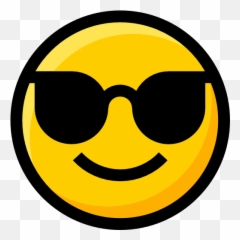 Emoticons Ideogram Emoji Sunglasses Smileys Faces - Emoji Sunglasses Vector,Olive Emoji