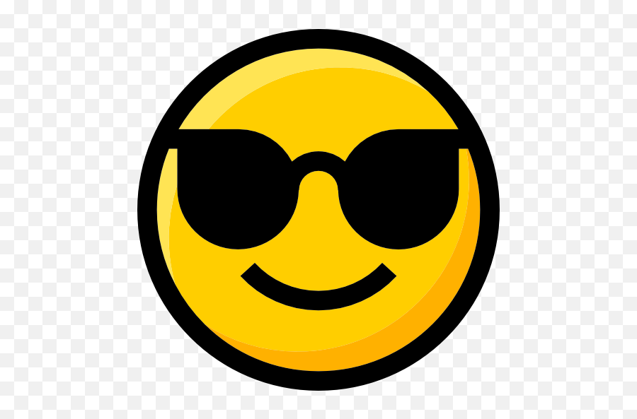 Emoticons Ideogram Emoji Sunglasses Smileys Faces - Emoji Sunglasses Vector,Olive Emoji