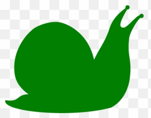 Green Snail Icon - Snail Silhoutte Transparent Emoji,Snail Emoticon