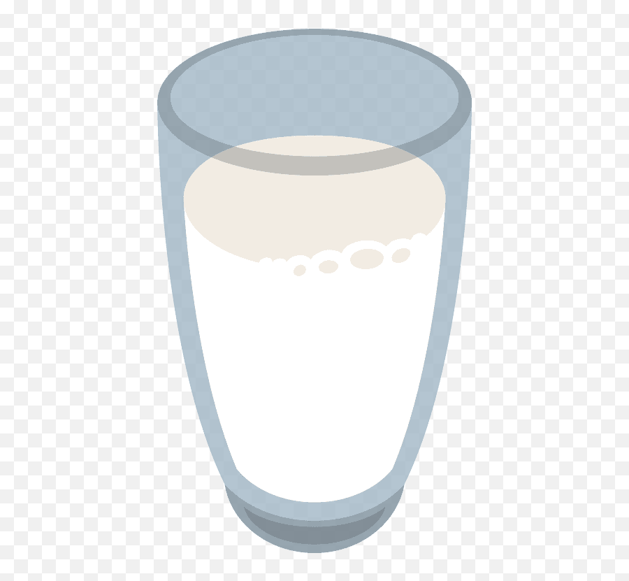 Glass Of Milk Emoji Clipart - Glass Of Milk Emoji Transparent,Emoji Glass