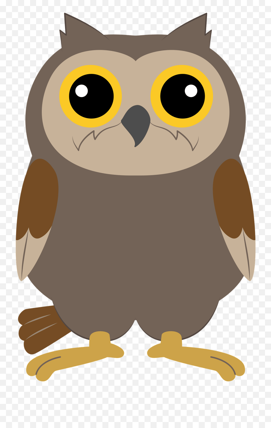 Owl Clipart Free Download Transparent Png Creazilla - Cartoon Emoji,Emoji Owl