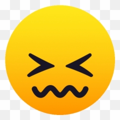 Confounded Face People Gif - Smiley Emoji