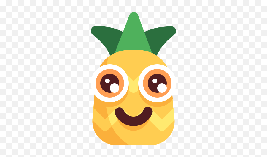 Pineapple Emoji Emotion Free Icon Of - Piña Emoji,Emotion Icon