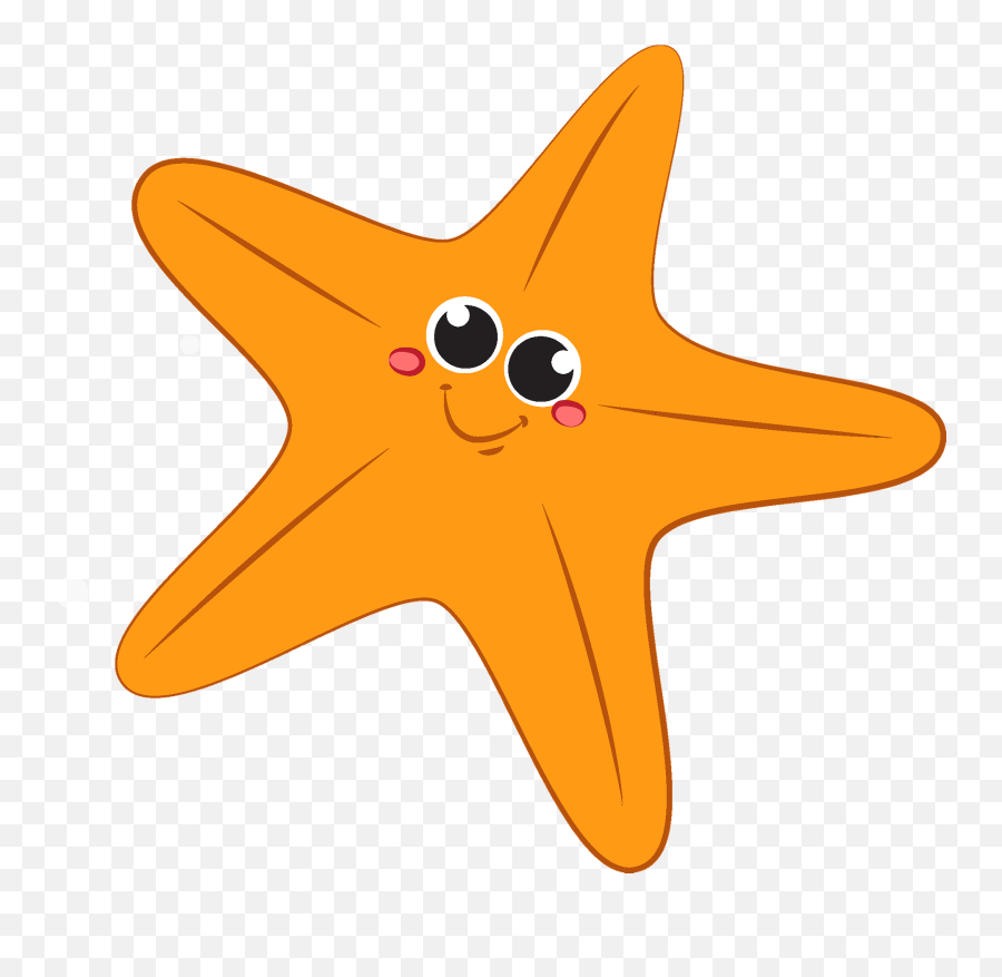 Starfish Clipart - Dot Emoji,Starfish Emoji