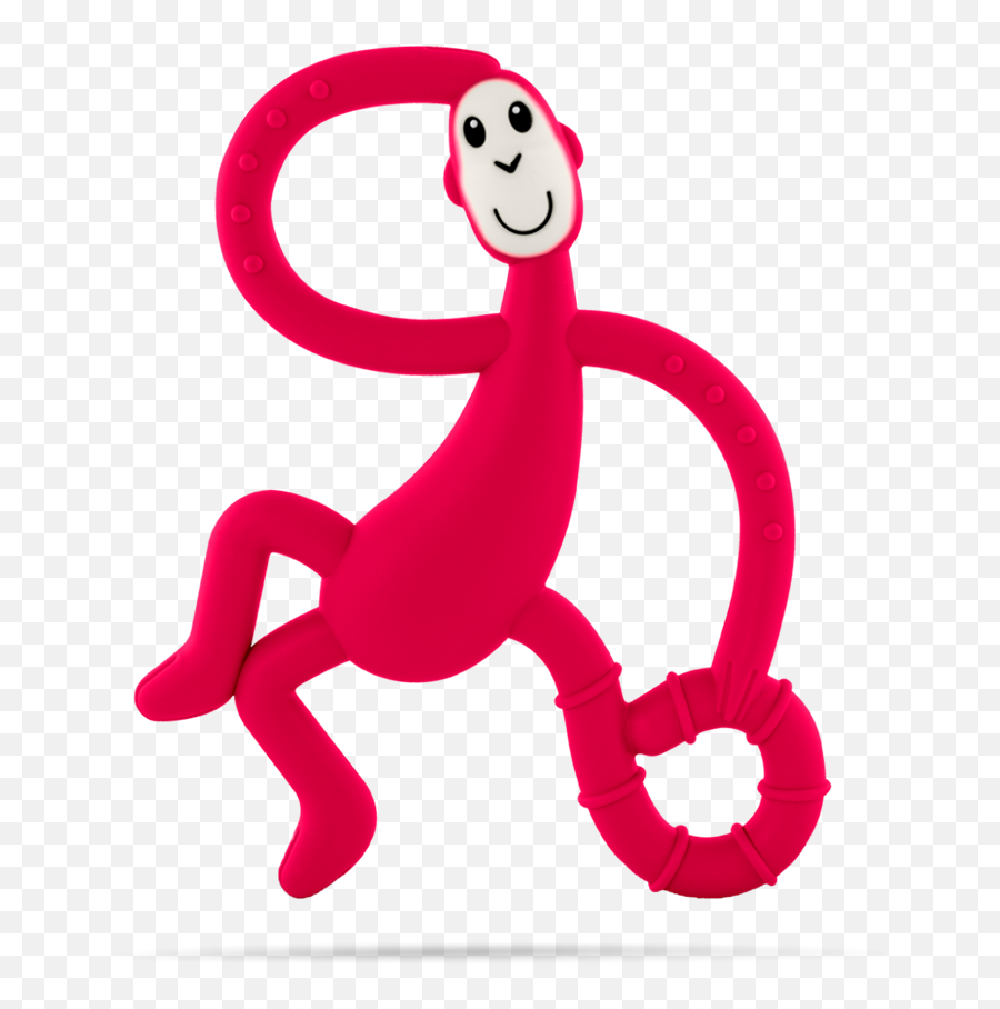 Rubine Dancing Monkey Teether - Hryzatko Opica Clipart Hryzatka Pre Babatka Silikonove Emoji,Dancing Emoji Png