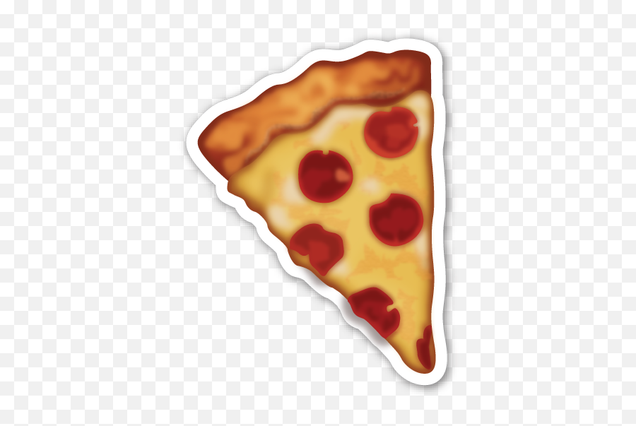 Slice Of Pizza In 2020 - Emoji Food Transparent Background,Food Emojis