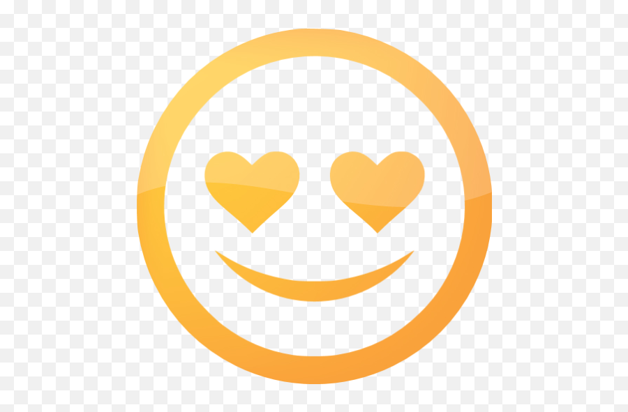 Web 2 Orange 2 Emoticon Icons - Happy Emoji,Love Emoticon Text