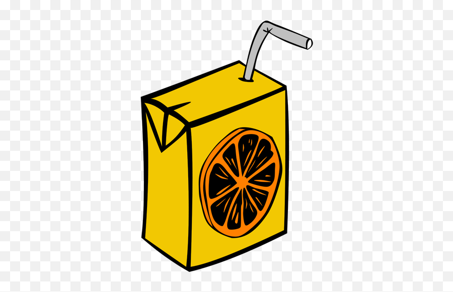 Vetor De Caixa De Suco De Laranja - Orange Juice Box Clipart Emoji,Fast Emoji