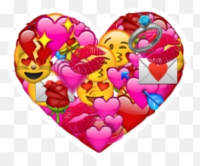 Download List Of Emoticons For Facebook - Alot Of Hearts Emojis,List Of Emoticons