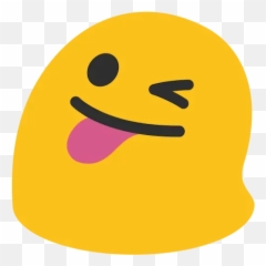 Telegram Sticker - Android Tongue Out Emoji,Emoji For