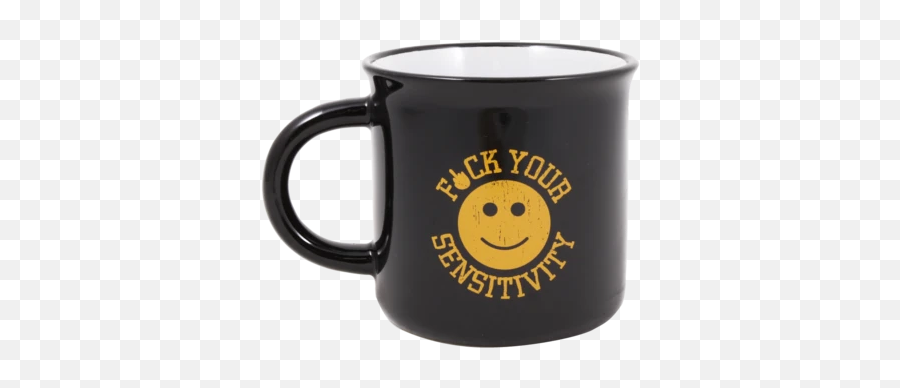 Ceramic Mug - Fuck Your Sensitivity Coffee Mug Emoji,Coffee Emoticon