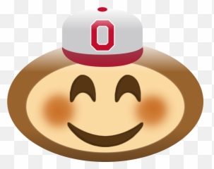Brutus Emoji - Ohio State Buckeyes Football,Nut Emoji
