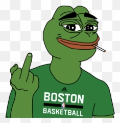 Pepe Png And Vectors For Free Download - Boston Basketball Practice Jersey Emoji,Pepe The Frog Emoji