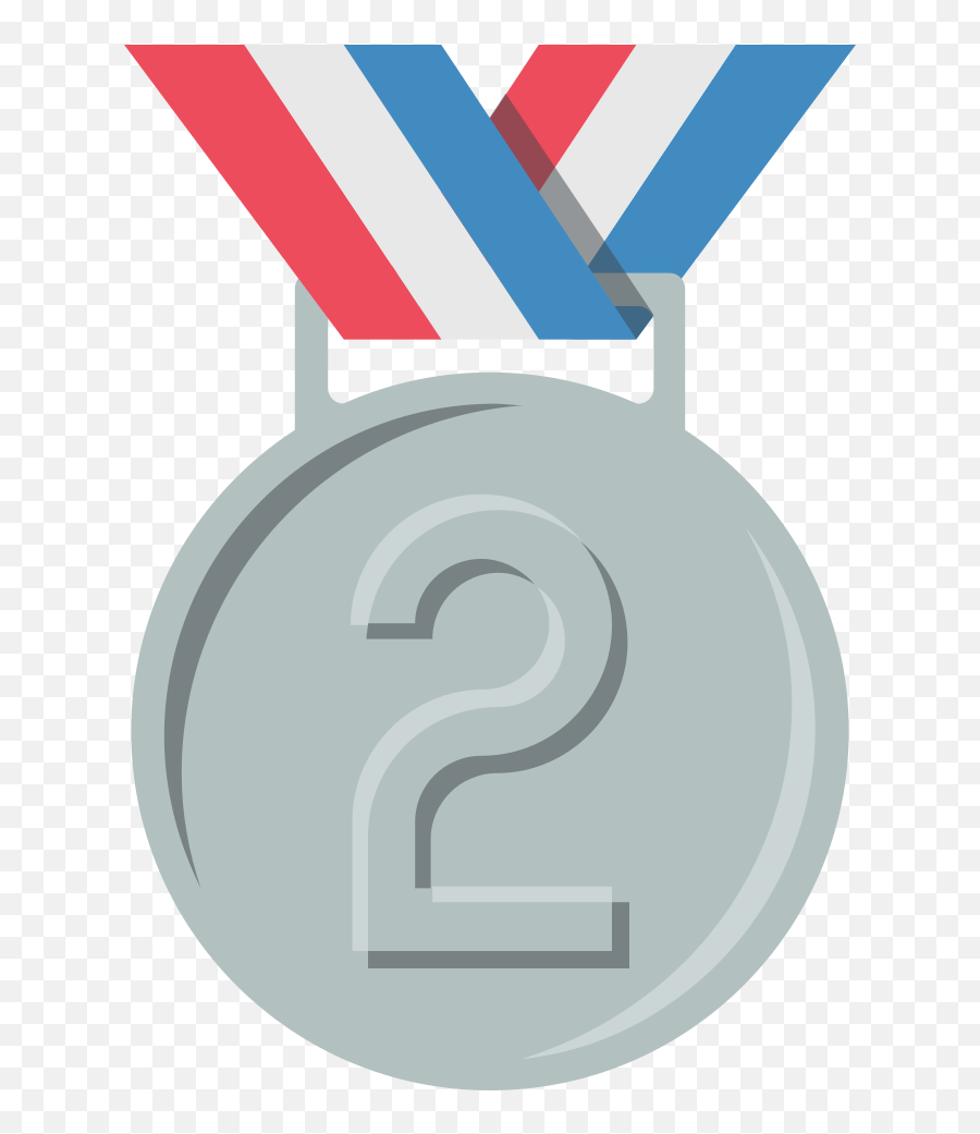 Emojione 1f948 - Second Place Medal Emoji,B Emoji