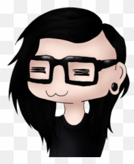 Free Vectors Graphics Psd Files - Skrillex Art Png Emoji,Skrillex Emoji