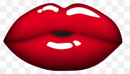 Pin - Red Lips Clipart Png Emoji