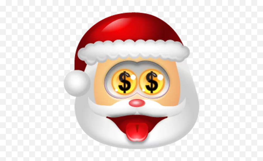 Santa Claus Stickers For Telegram - Dizzy Santa Emoji,Santa Emoji Android
