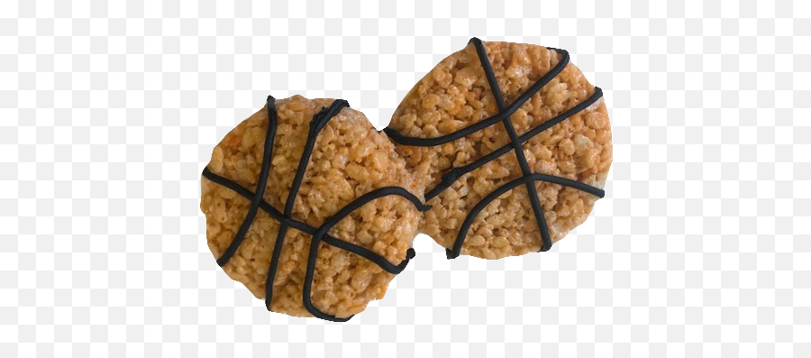 Rice Krispy Treat Basketballs - Bredele Emoji,Rice Cracker Emoji