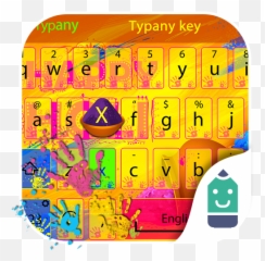 Festival Of Colors Keyboard - Clip Art Emoji