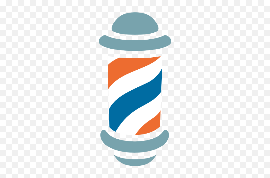 Barber Pole Emoji For Facebook Email Sms - Barber Pole Para Logo,Water Droplet Emoji