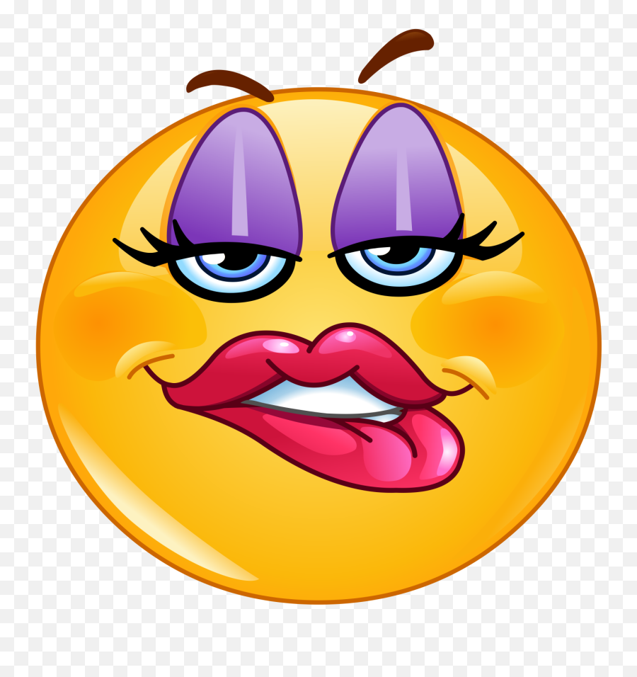 Download Hotsigns And Decals - Sexy Lip Biting Emoji,Lip Biting Emoji