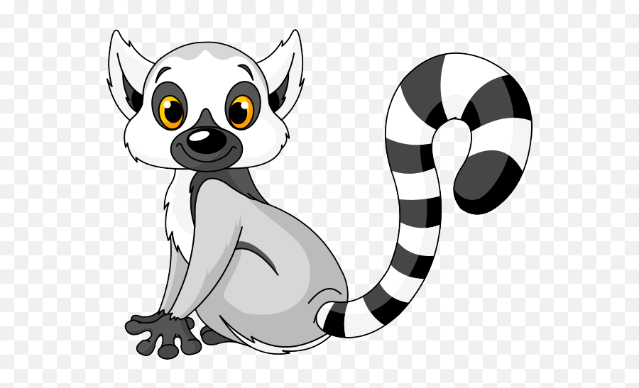 Lemur Png - Ring Tailed Lemur Drawing Emoji,Wet Emoji Background