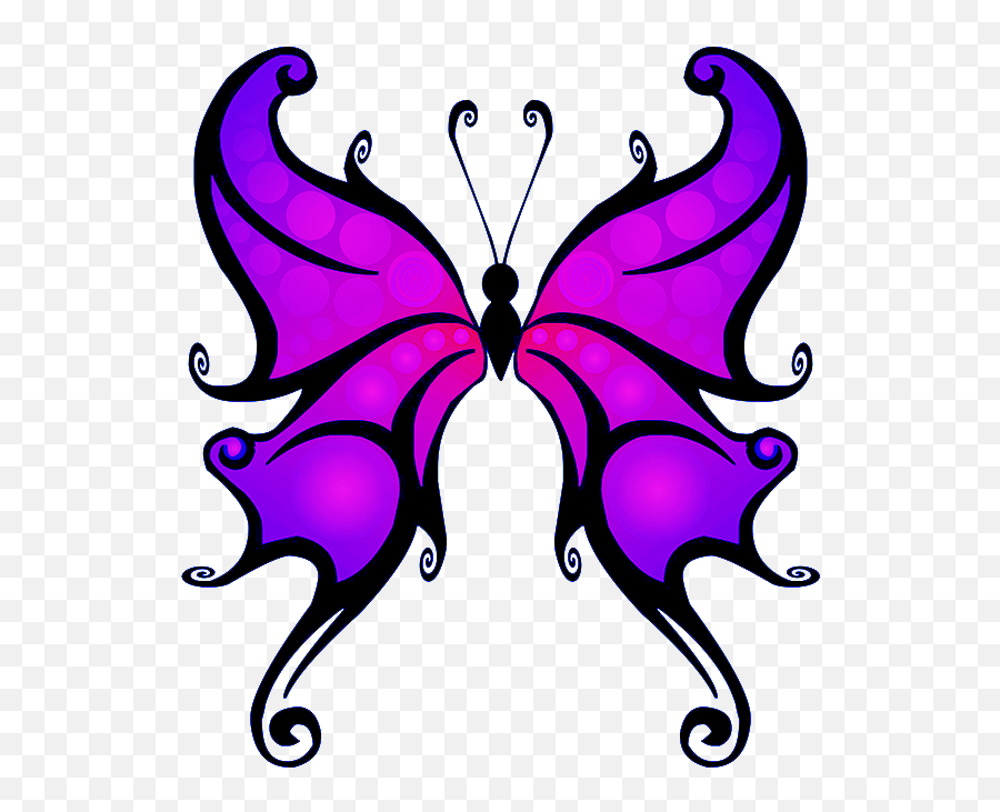 Emoji Clipart Butterfly 7 - Clip Art Butterfly,Free Butterfly Emoji