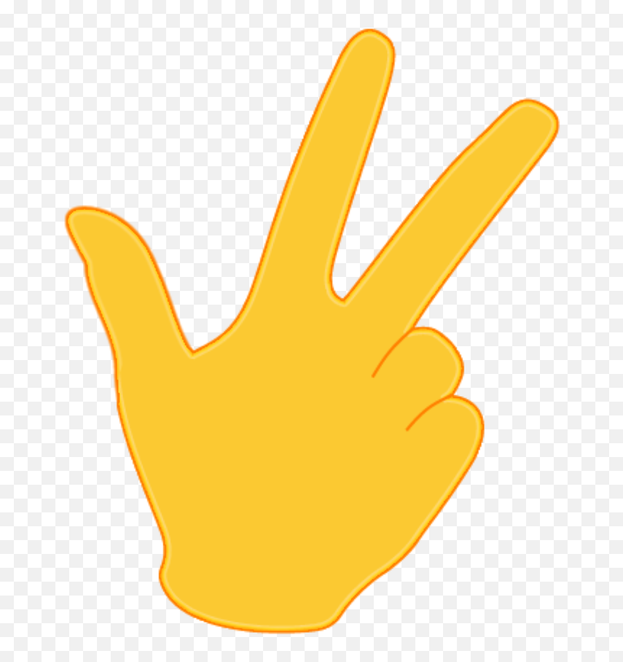 Hand Clip Uses Picture - Run Hide Tell Hand Emoji,Open Hands Emoji