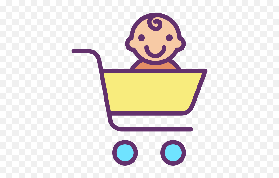Shopping Cart - Baby In Bathtub Icon Emoji,Shopping Emoticon