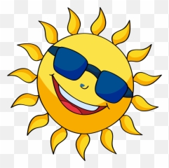Vector Cartoon Free Transparent Image - Sun Png Emoji