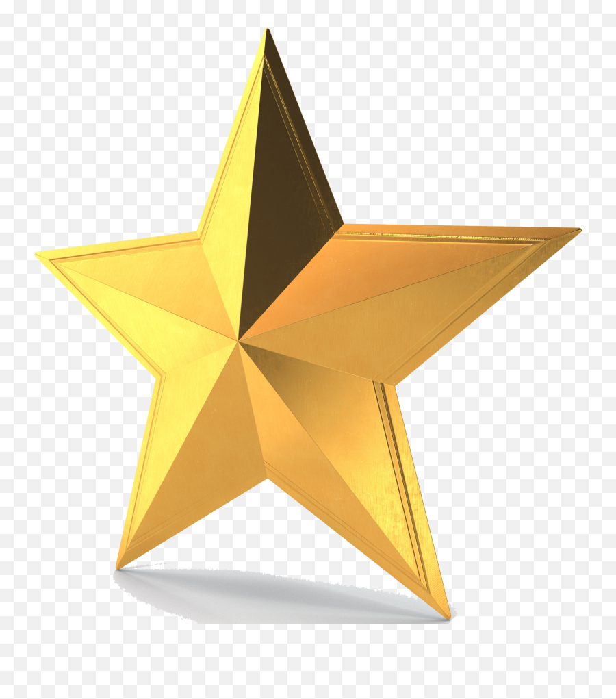 Download 3d Gold Star Hq Png Image - Transparent 3d Star Png Emoji,Gold Star Emoji Snapchat