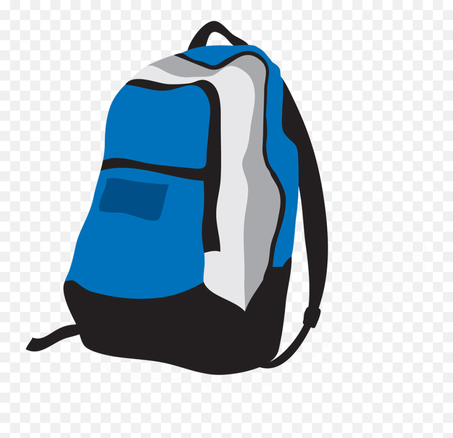 School Backpack Transparent Png - Backpack School Transparent Background Emoji,Emoji School Bag