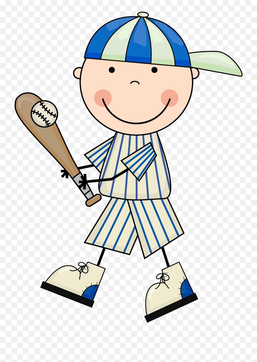 Baseball Borders Clipart Kid - Clipartix Kids Baseball Clip Art Emoji,Letter And Boy Emoji